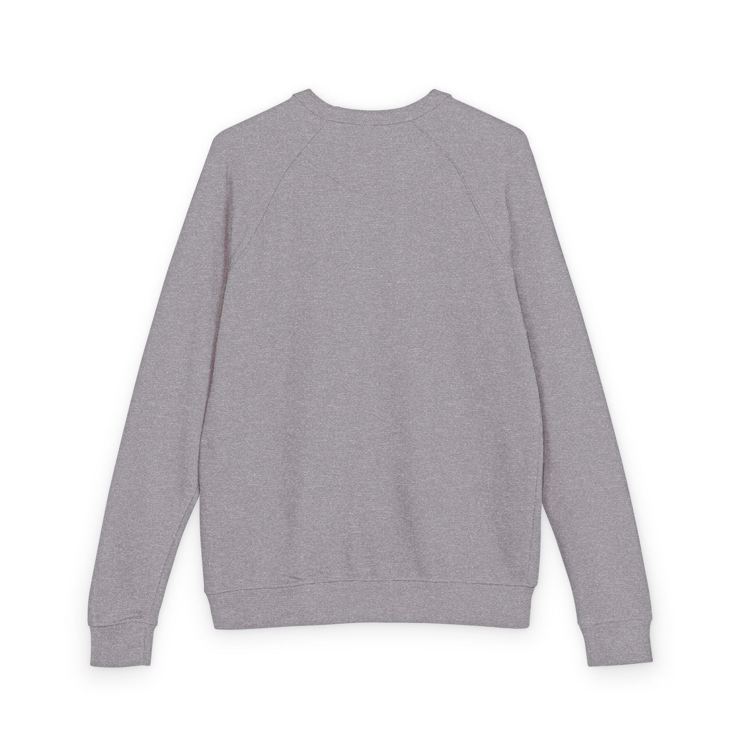 J2SI Logo Crewneck Sweatshirt — Minimalist Teal Accent Raglan Pullover