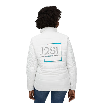 J2S1 White Puffer Jacket