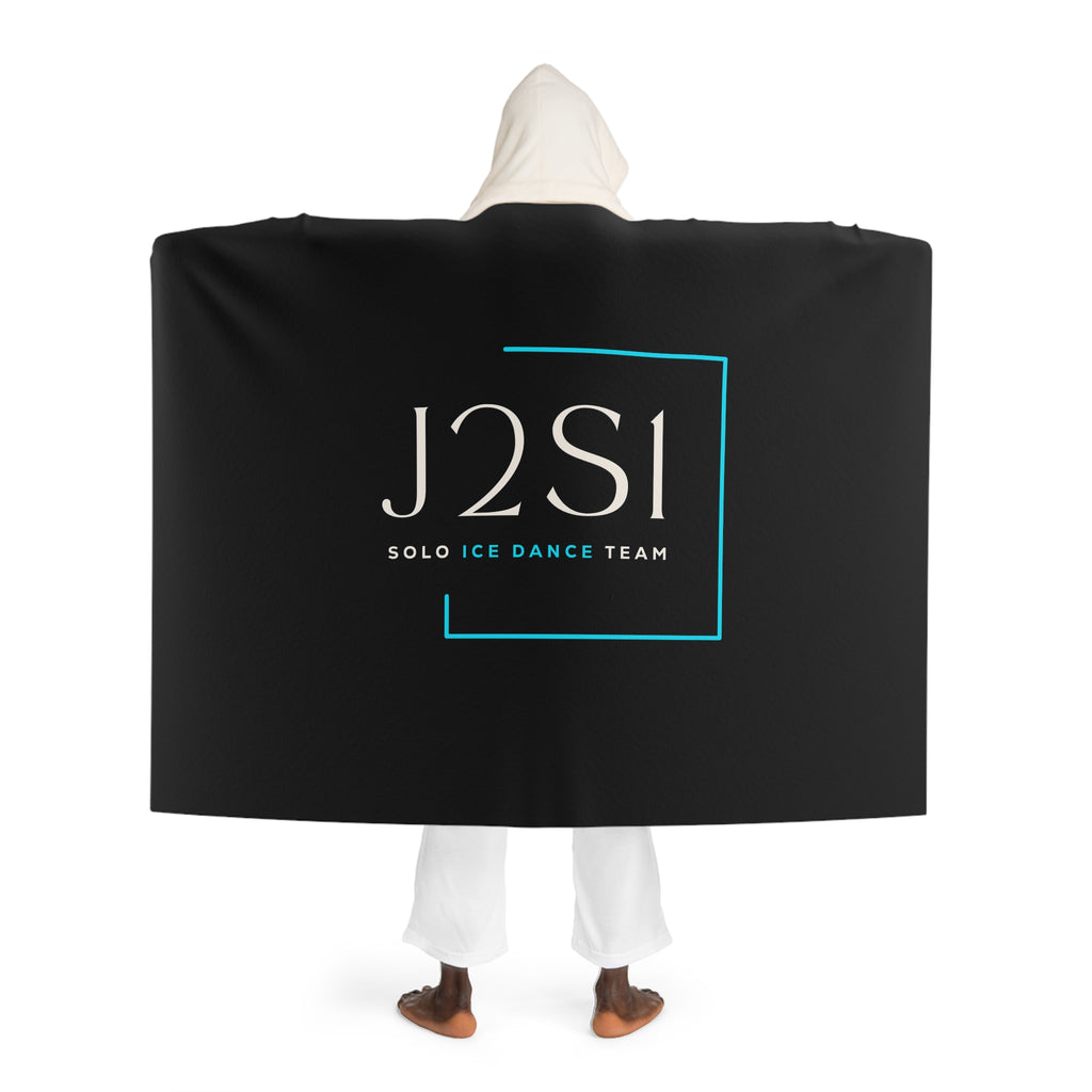 J2S1 Hooded Sherpa Fleece Blanket