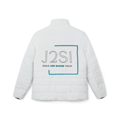 J2S1 White Puffer Jacket
