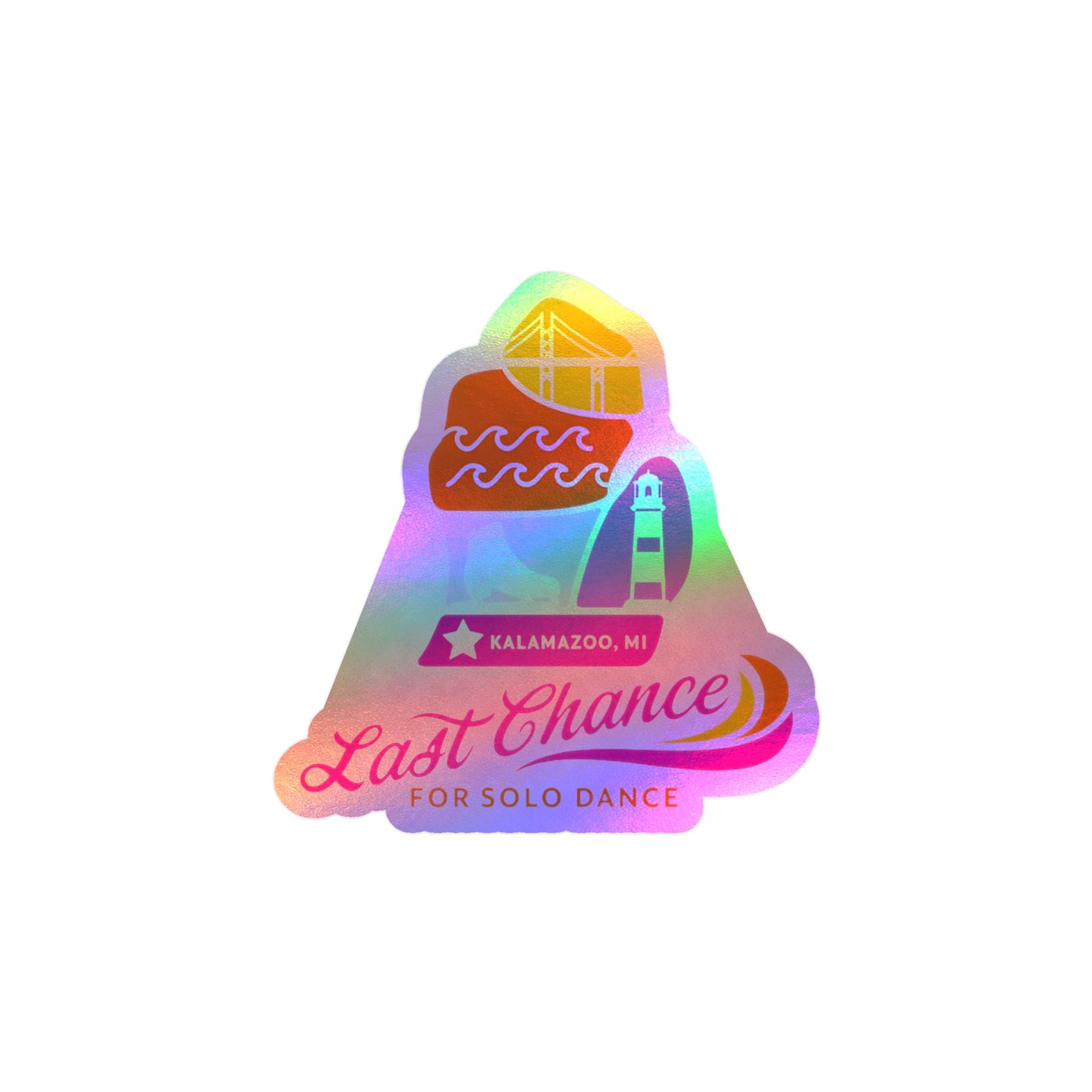 Kiss-Cut Decal — 2026 Last Chance Solo Dance Kalamazoo Sticker