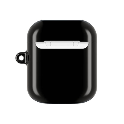 J2SI Dance Team Logo AirPod Case – Protective Black Wireless Earbud Cover