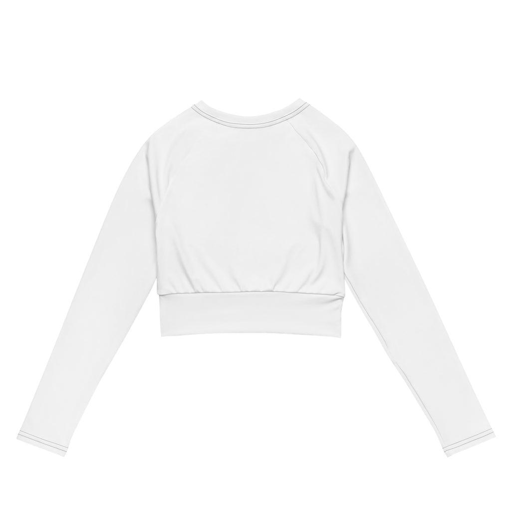 J2S1 Shoe 2 Recycled long-sleeve crop top