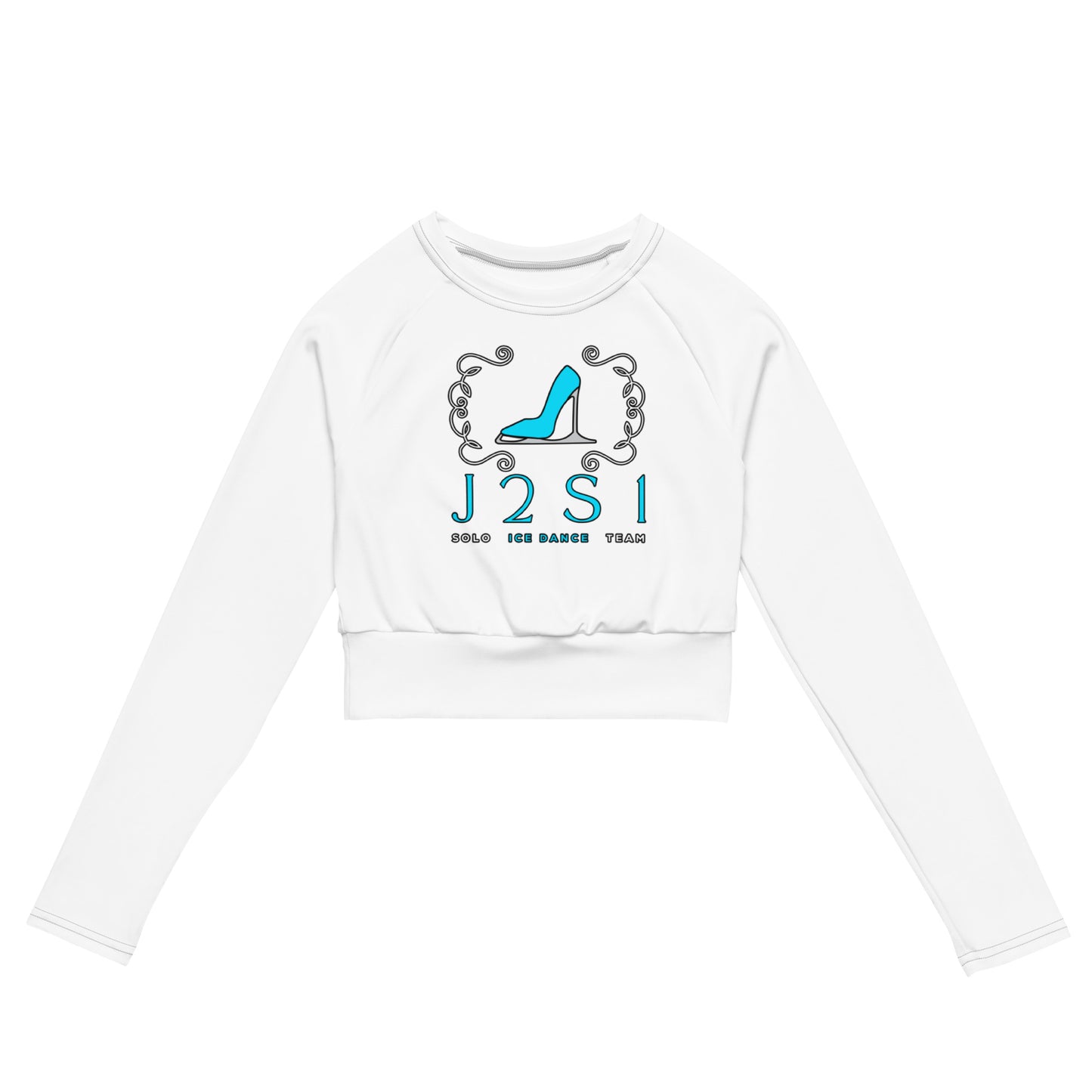 J2S1 Shoe 2 Recycled long-sleeve crop top