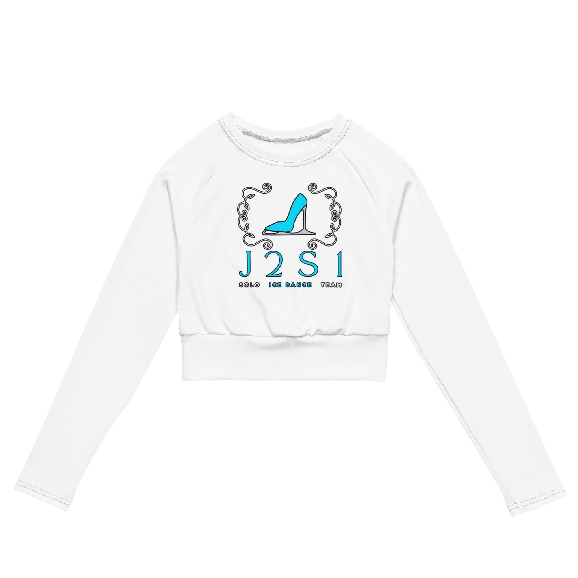 J2S1 Shoe 2 Recycled long-sleeve crop top