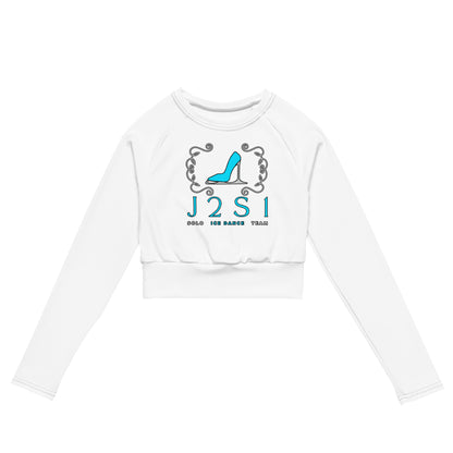 J2S1 Shoe 2 Recycled long-sleeve crop top