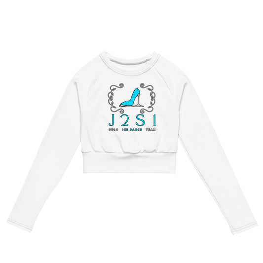 J2S1 Shoe 2 Recycled long-sleeve crop top