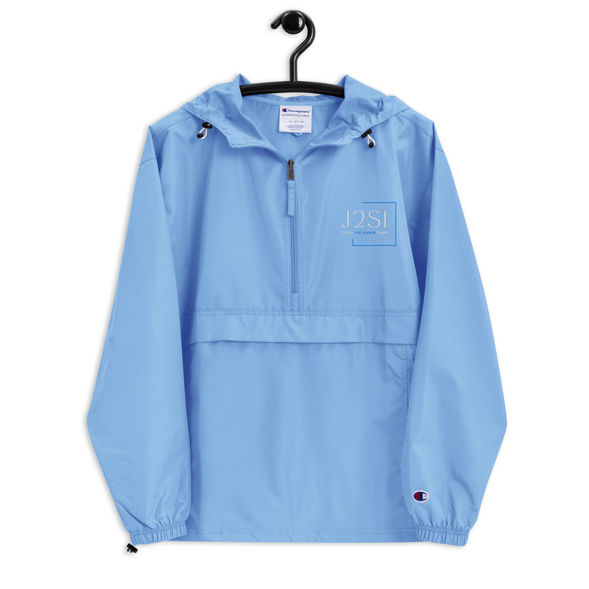 J2S1 Embroidered Champion Packable Jacket
