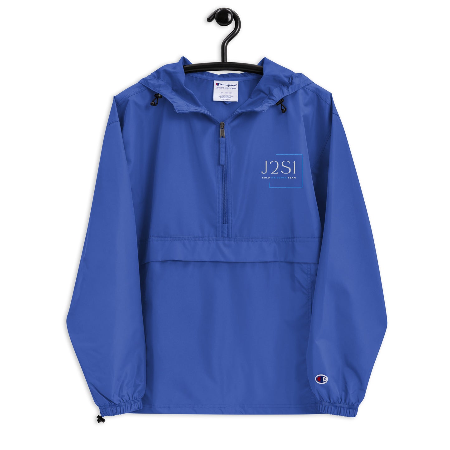 J2S1 Embroidered Champion Packable Jacket