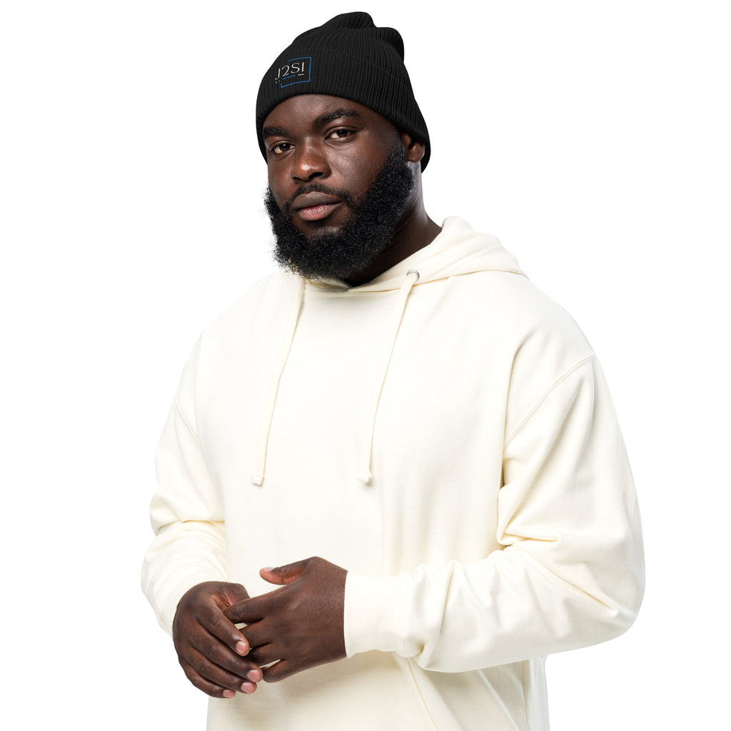 J2S1 Organic ribbed beanie