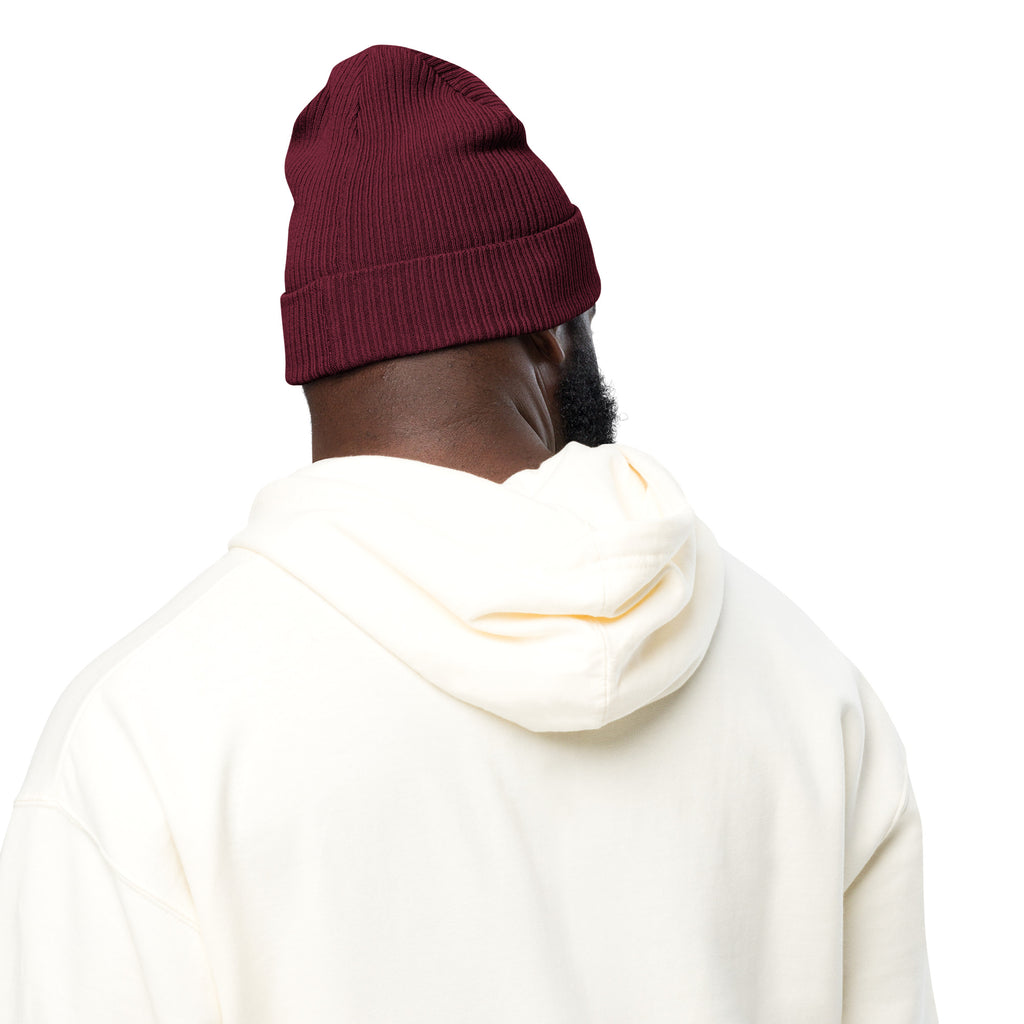 J2S1 Organic ribbed beanie