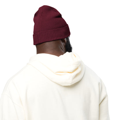 J2S1 Organic ribbed beanie