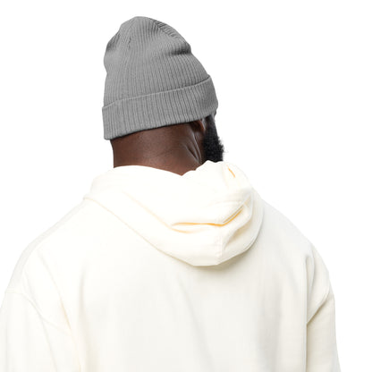 J2S1 Organic ribbed beanie