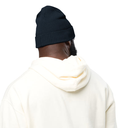 J2S1 Organic ribbed beanie