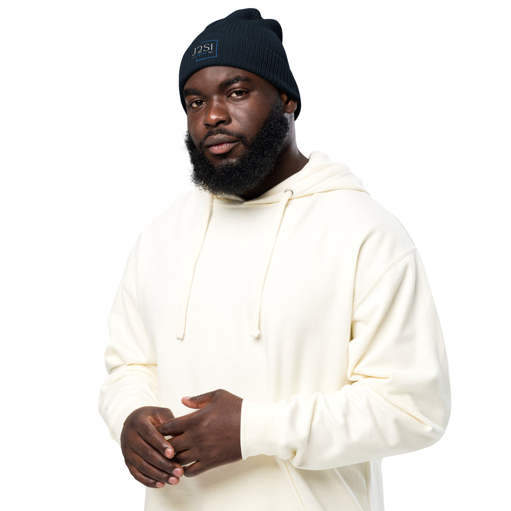 J2S1 Organic ribbed beanie