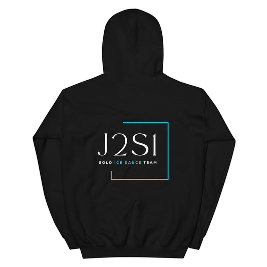 J2S1 Back Print Unisex Hoodie JHB Sleeve
