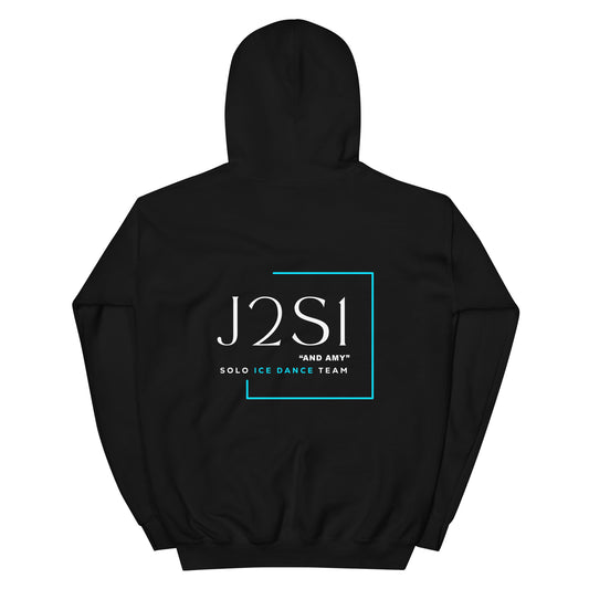 J2S1 "And Amy" Back Print Unisex Hoodie JHB Sleeve