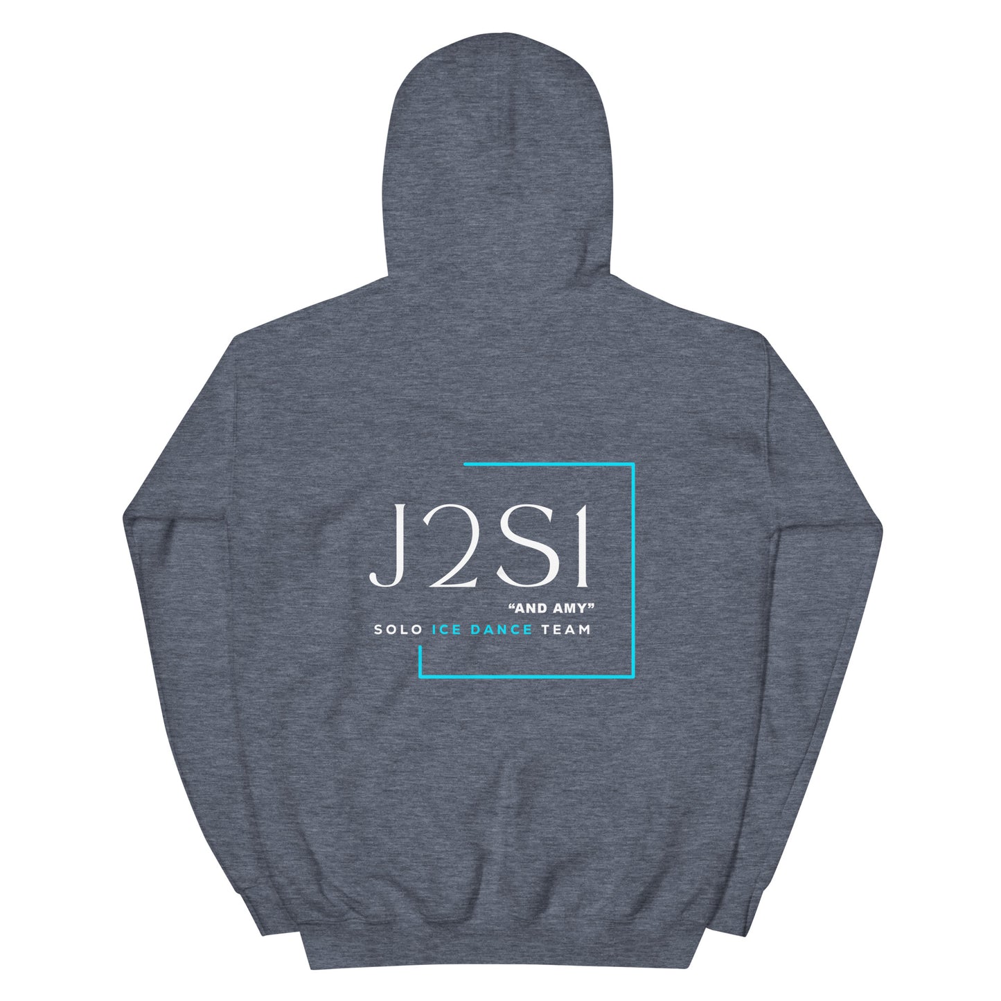 J2S1 "And Amy" Back Print Unisex Hoodie JHB Sleeve