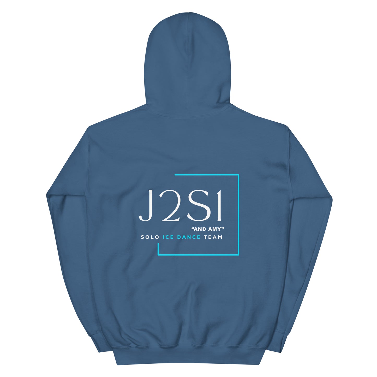 J2S1 "And Amy" Back Print Unisex Hoodie JHB Sleeve