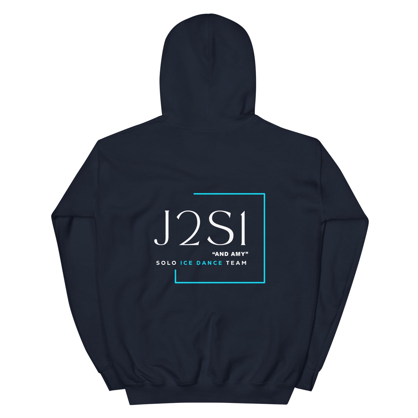 J2S1 "And Amy" Back Print Unisex Hoodie JHB Sleeve