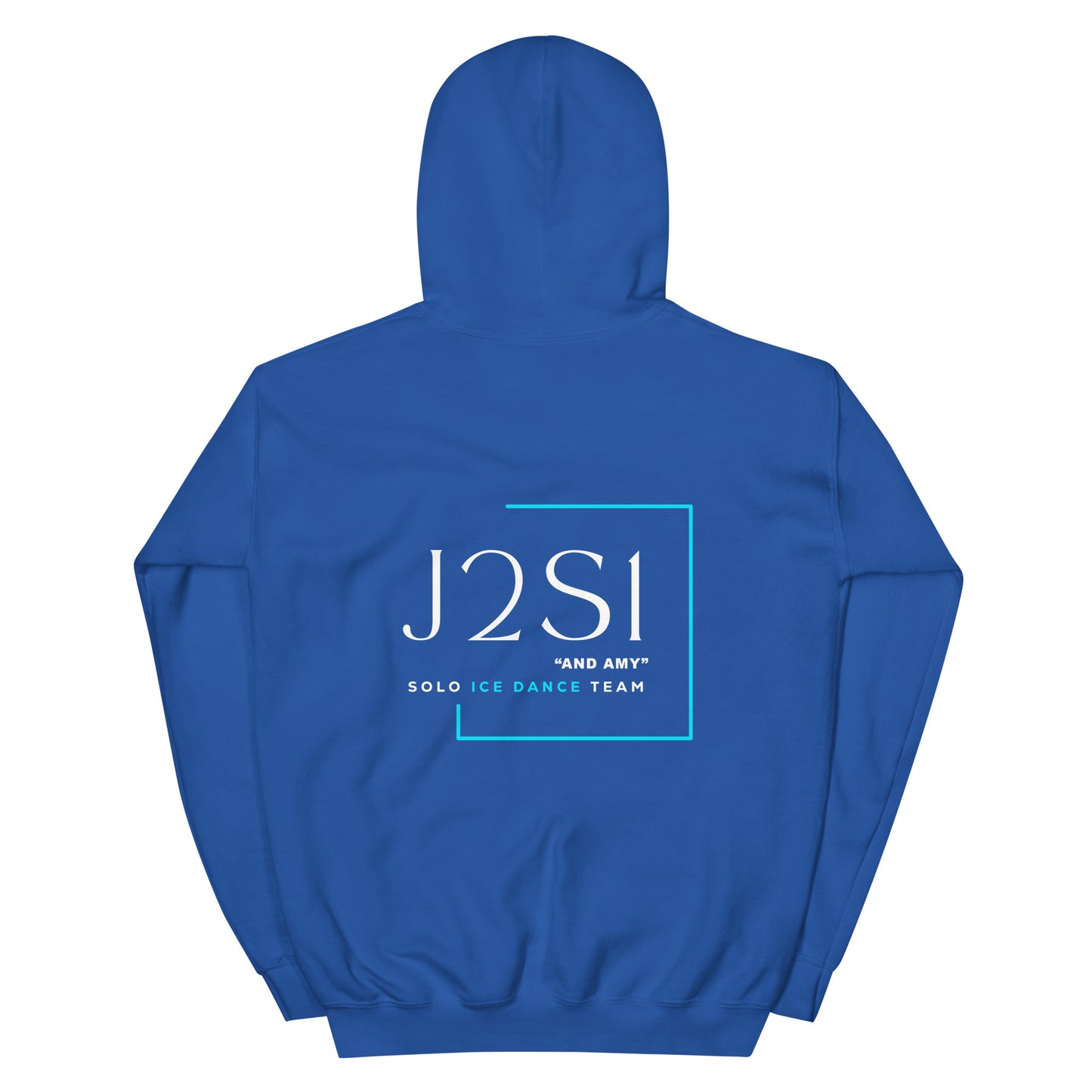 J2S1 "And Amy" Back Print Unisex Hoodie JHB Sleeve