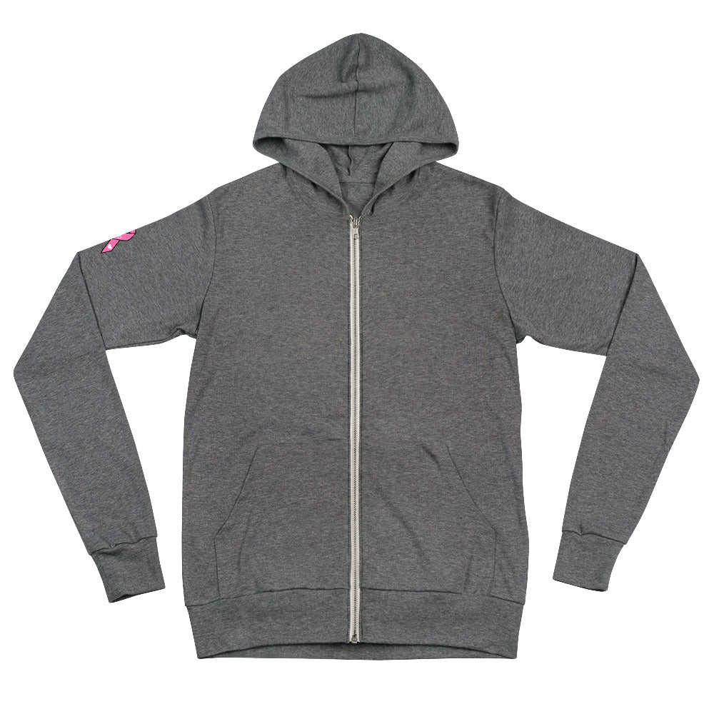 J2S1 "And Amy" Unisex Lightweight zip hoodie JHB Sleeve