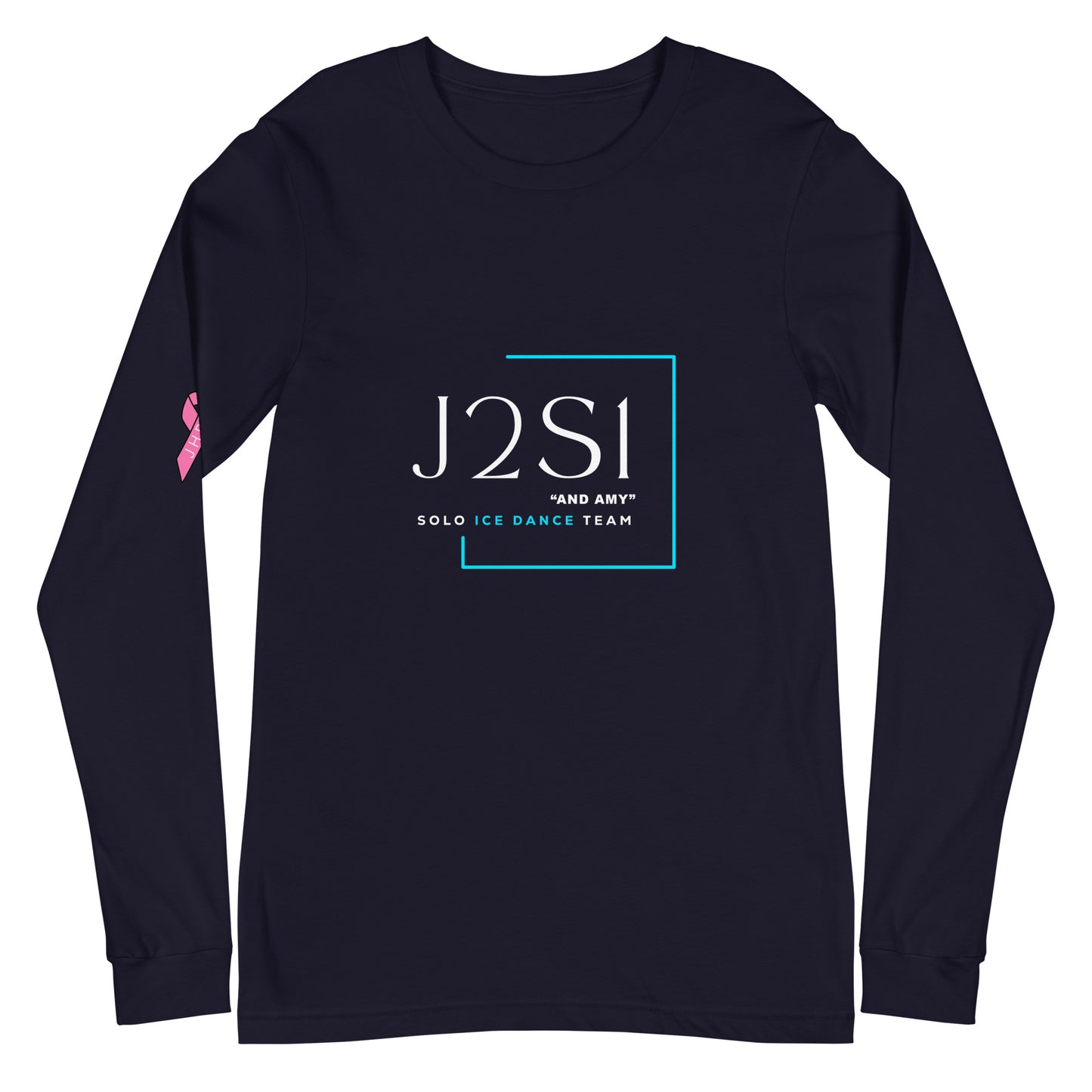 J2S1 "And Amy" Unisex Long Sleeve Tee JHB Sleeve