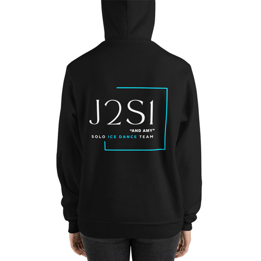 J2S1 Back Print Unisex hoodie JHB Sleeve