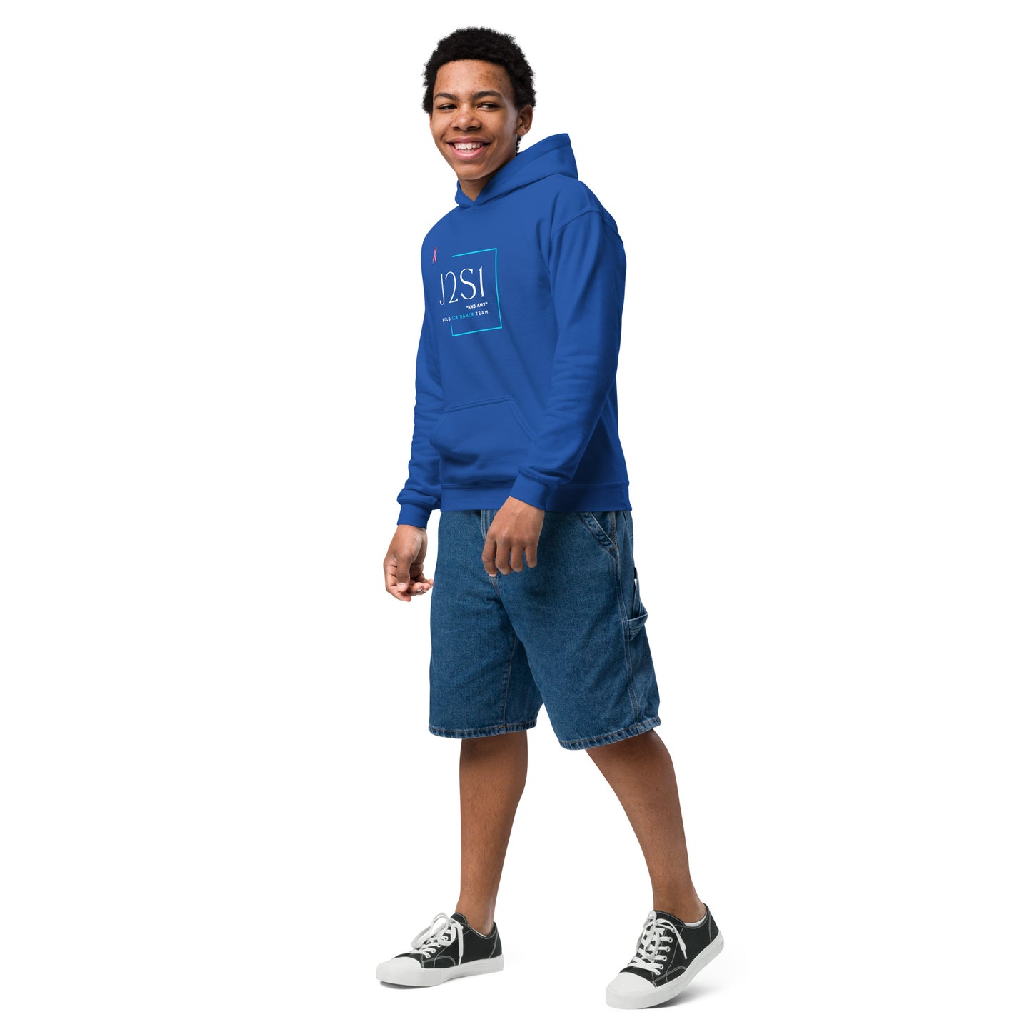 J2S1 "And Amy"  JHB Logo Youth heavy blend hoodie